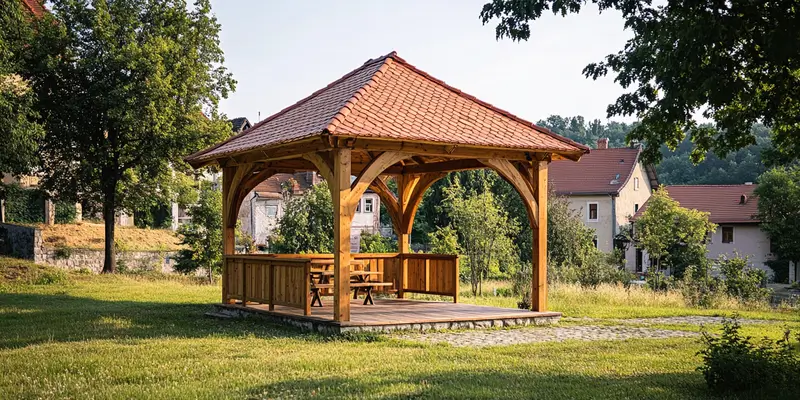 Jaka deska na dach altany?