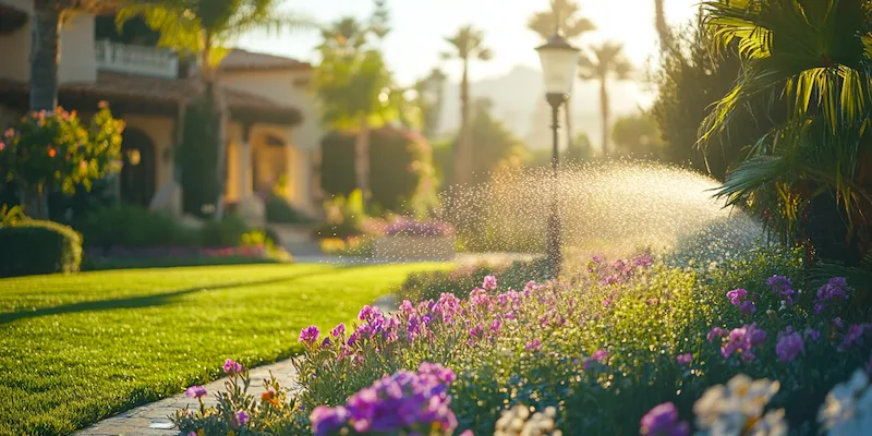 Nawadnianie ogrodu jak często?