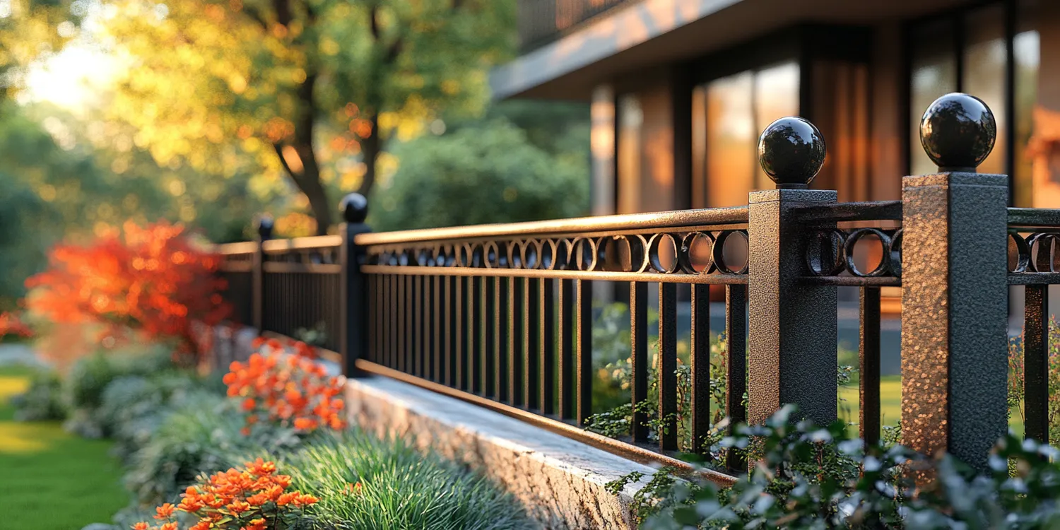 Jak odnowić ogrodzenie metalowe?