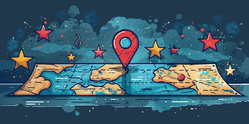 Google Maps jak dodać pinezkę?