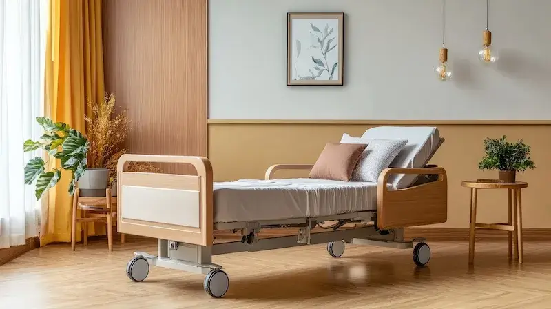 Łóżka rehabilitacyjne metalowe