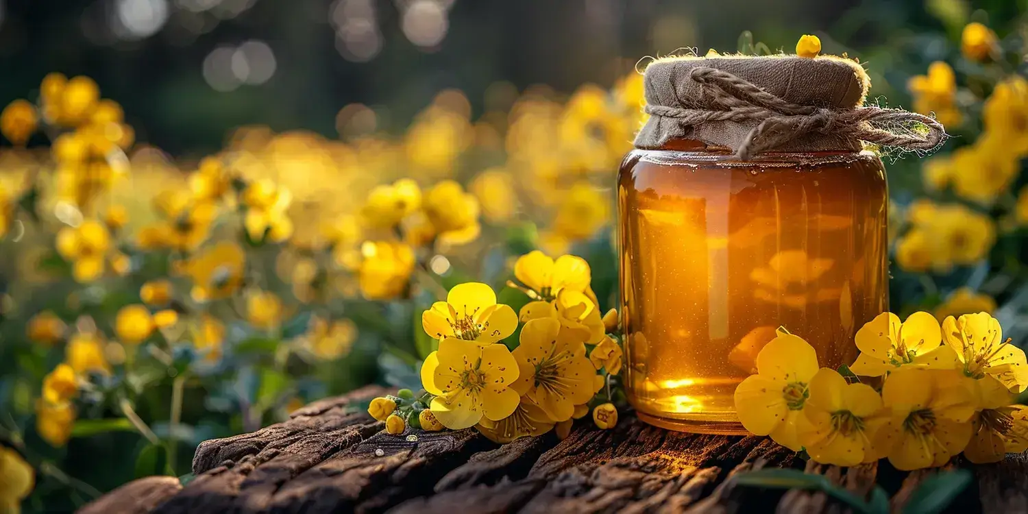 Miód rzepakowy - smak wiosny w słoiku