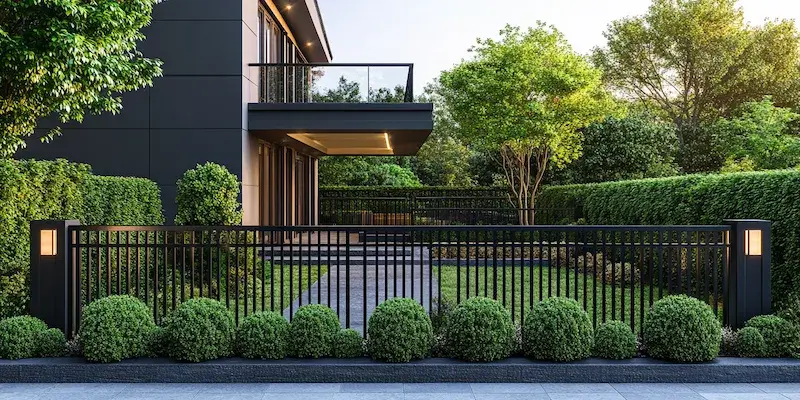 Modernzäune aus Polen