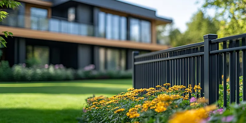 Sichtschutzzaun Polen mit Montage