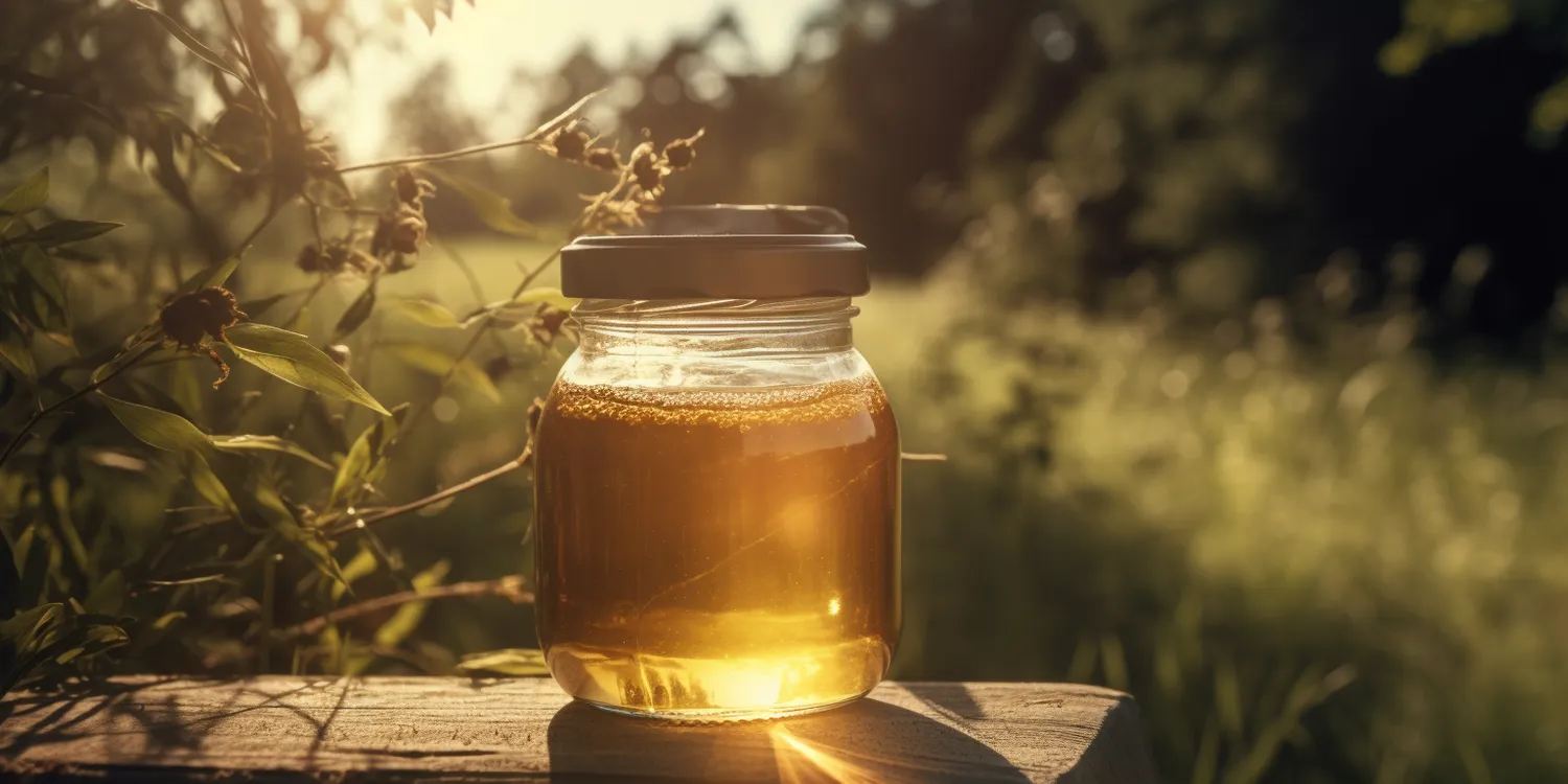 Miód gryczany z czego jest