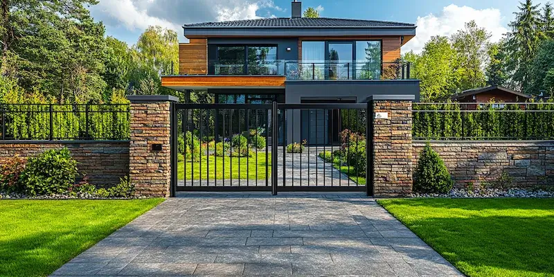 Alu Sichtschutz aus Polen