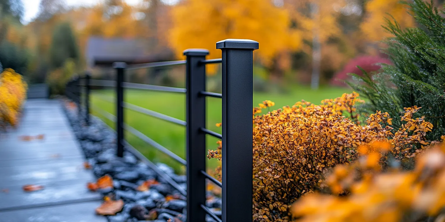 Aluminium Sichtschutzzaun aus Polen