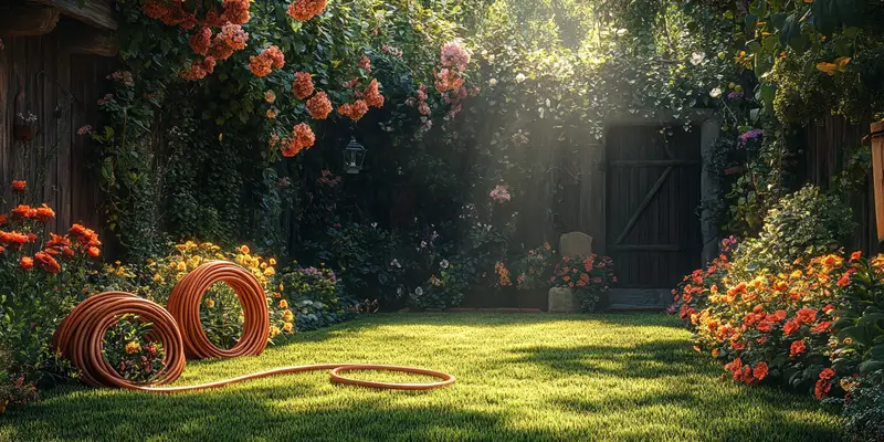 Jak ukryć wąż ogrodowy?