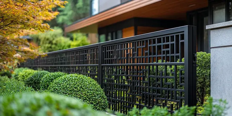 Metallzäune aus Polen