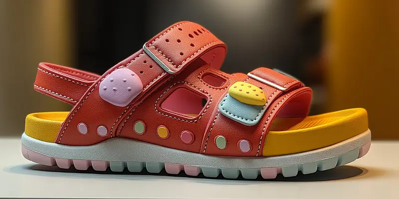 Sandały dziecięce skórzane