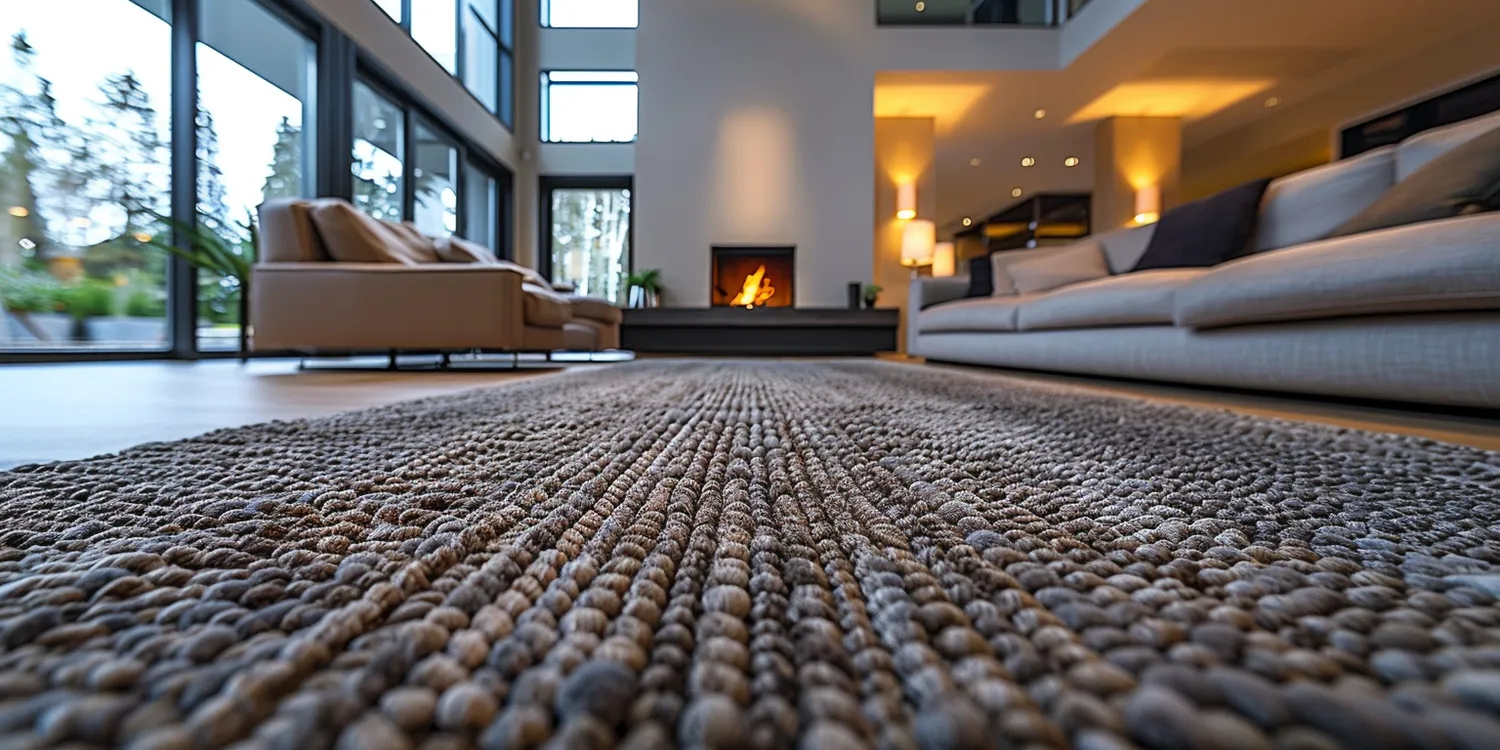 Wszechobecne plamy na wykładzinie biurowej